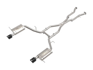 Product of Advanced FLOW Engineering 49-32086-B Mach Force XP Cat Back System Dual Exhaust System Kit 