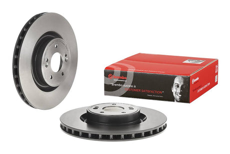 Product of Brembo 09A55411C02 Vented 1 Piece Brake Rotor 