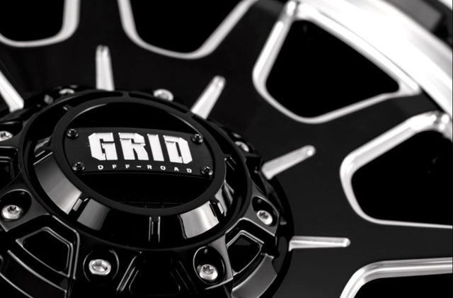 Product of Grid Wheels 20x9 Black With Natural Accents Wheel - Not Applicable Bolt Pattern 