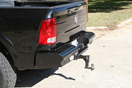 Product of Fab Fours DR10-T2950-1 Black Steel Steel Gloss Powder Coated Bumper 