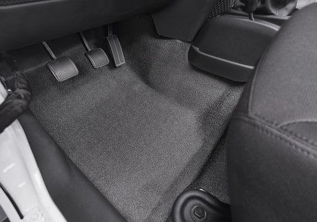 Product of BedRug BTJL18F2 Dark Gray Direct-Fit Carpet 