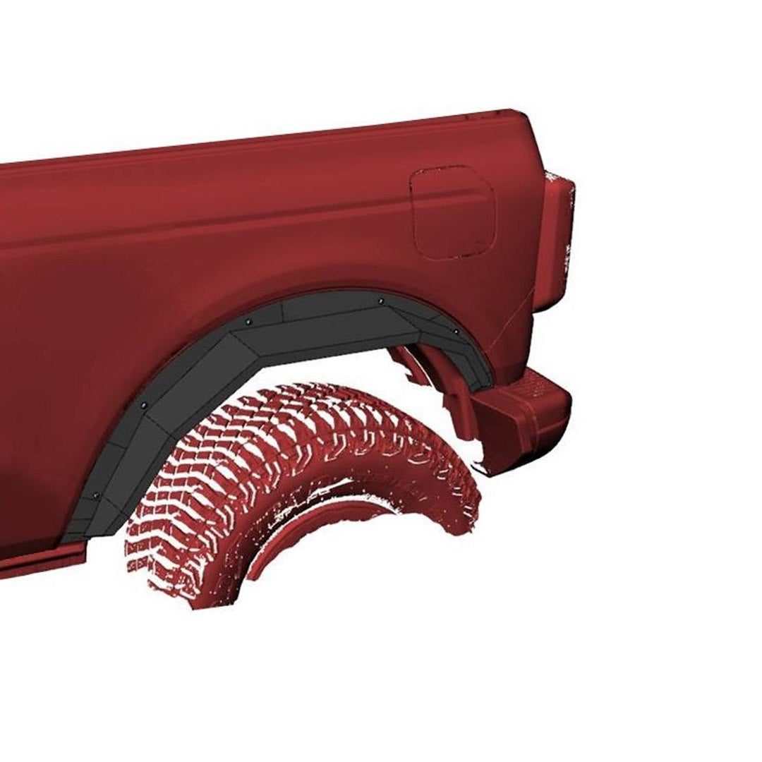 Product of Black Horse Offroad FF-FBR22HD  Fender Flare - 