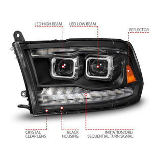 Product of Anzo Usa 111595 Headlight Assembly