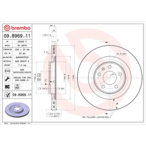 Brembo Kt00978 Brake Kit||09.B969.11_Drw.Jpg||91||brmkt00978||1754845