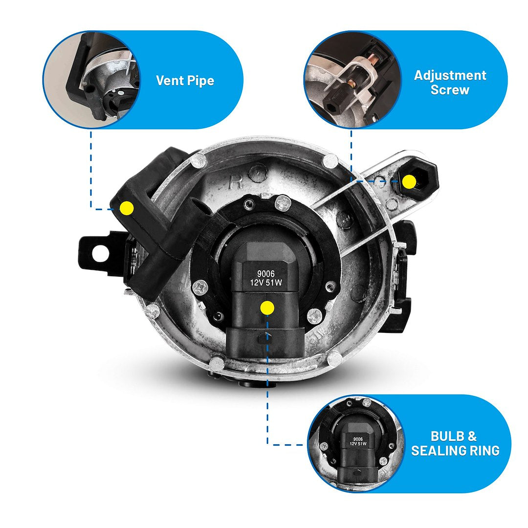 Product of Winjet CFWJ-0081-C Driving/ Fog Light 