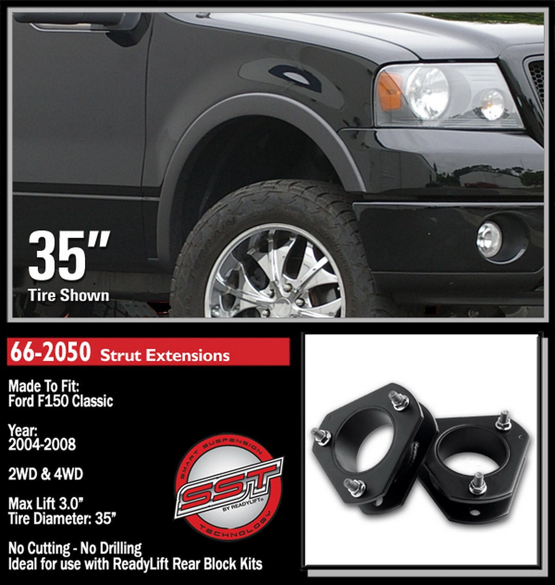 Product of ReadyLIFT 66-2050 Leveling Kit Suspension 3 Inch Lift Strut Assembly Extension 