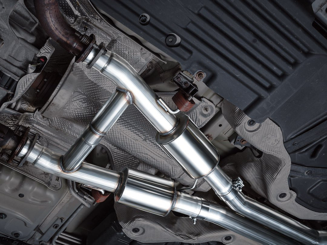 Product of AWE Tuning 3020-33575 Track Edition Cat-Back System Exhaust System Kit 