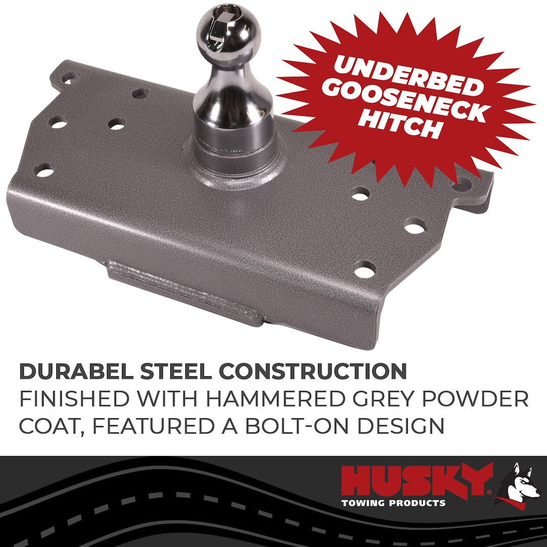 Product of Husky Towing 33206 Under-Bed Gooseneck Trailer Hitch - 35000 Pound 