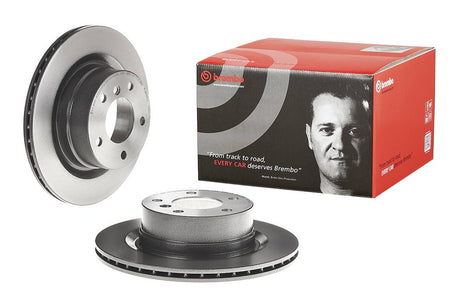 Product of Brembo 09B41411C02 Vented 1 Piece Brake Rotor 