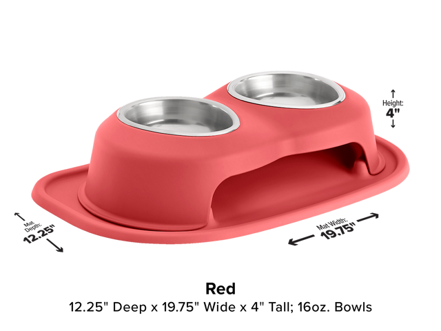Weathertech (Usa) Dhc1604rdrd Pet Dish||petcomfort_Dh_Cm_1604_Red.Png||85||w24hc1604rdrd||1505779