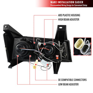 Spec-D Tuning 2lclhp-Col04hg-Tm Headlight Assembly||2lclhp-Col04hg-Tm_11.Jpg||95||sdtclhcol4hgt||1563710