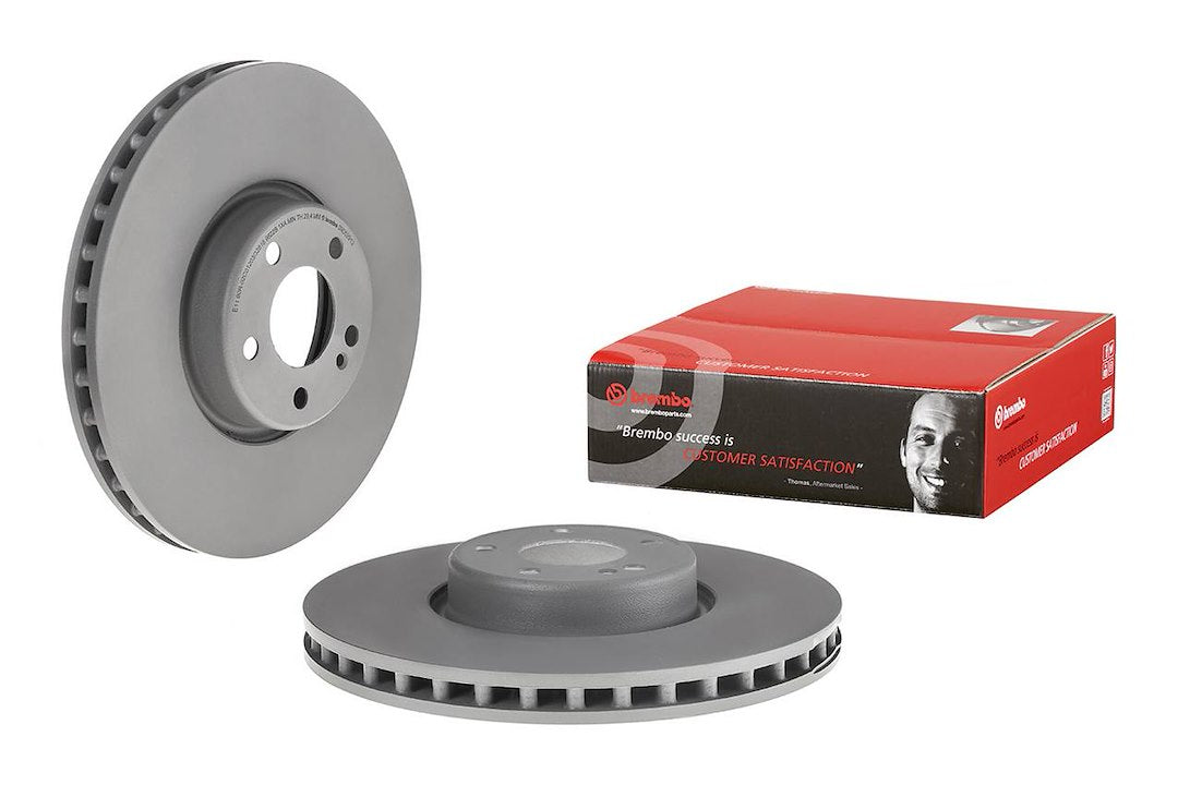 Product of Brembo 09D52913C02 Vented 1 Piece Brake Rotor 