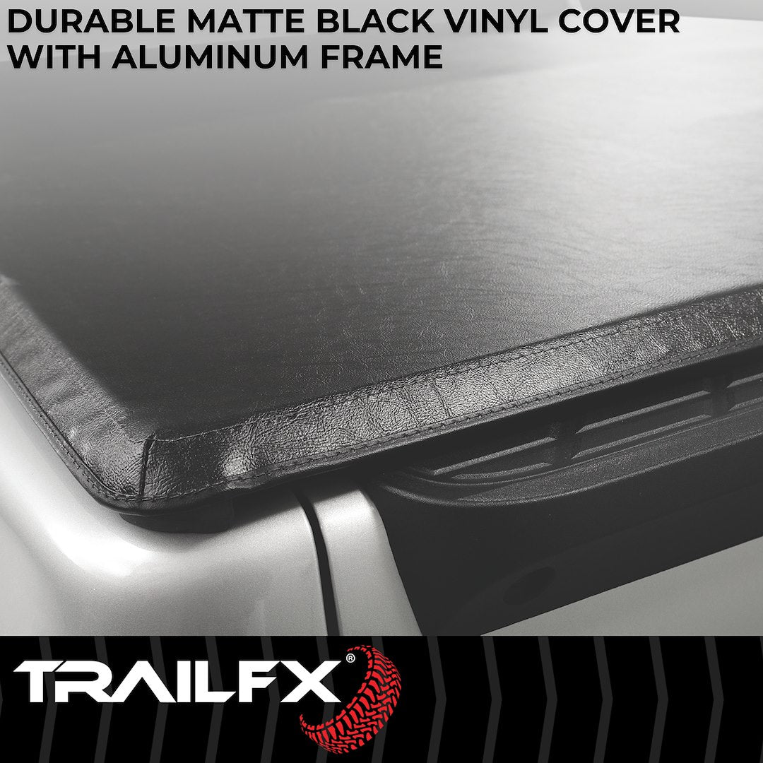 Product of TrailFX TFX Soft Tri-Fold Tonneau Covers Soft Folding TFX5001 Tonneau Cover 