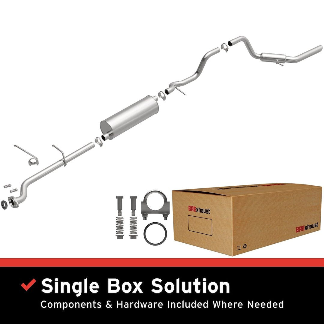Product of BRE Exhaust 106-0088 Direct-Fit Exhaust Series Cat-Back System Exhaust System Kit 