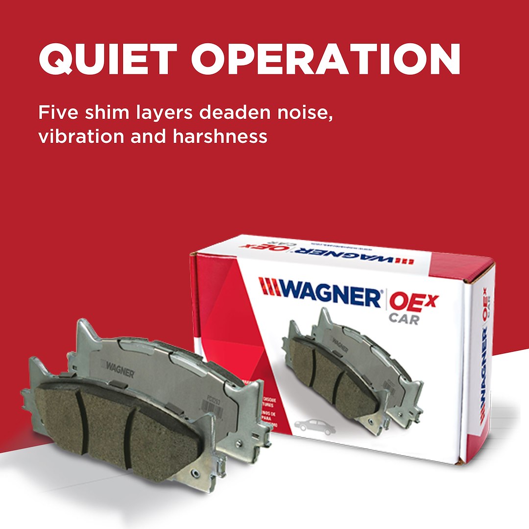 Wagner Brakes Oex1313 Brake Pad||quiet Operation.Jpg||88||w66oex1313||2221266