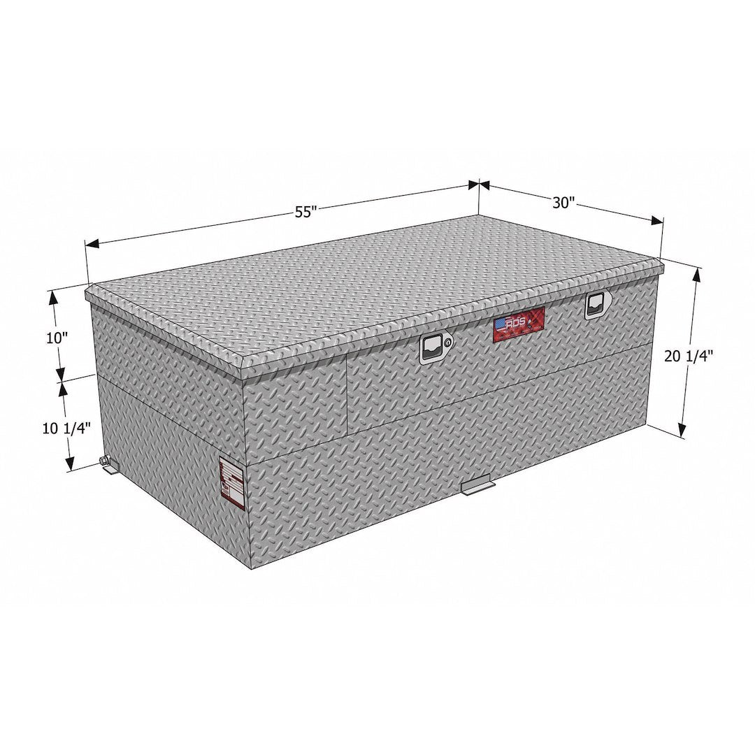 Product of RDS Tanks 73956 Diesel/ Gasoline Liquid Transfer Tank 70 Gallon Rectangular 
