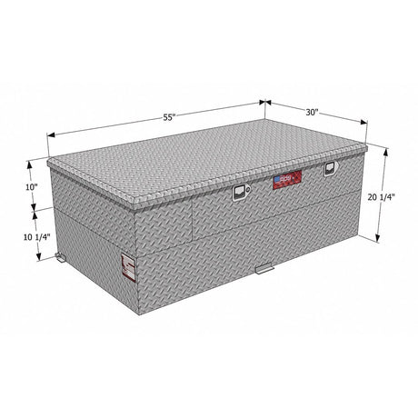 Product of RDS Tanks 73956 Diesel/ Gasoline Liquid Transfer Tank 70 Gallon Rectangular 