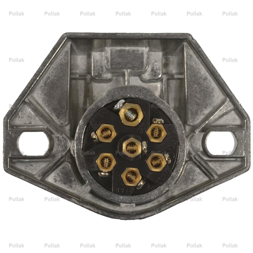 Product of Pollak 11-720EP Vehicle End 7 Pin Trailer Wiring Connector 