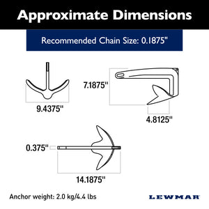 Lewmar 0057902 Anchor||0057902_1.Jpg||86||lew0057902||1756819