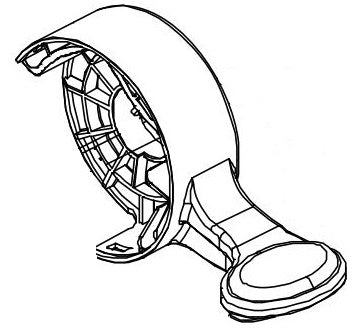 Dometic 385311122 Toilet Flush Pedal||385311121.Jpg||85||d7e385311122||1790829
