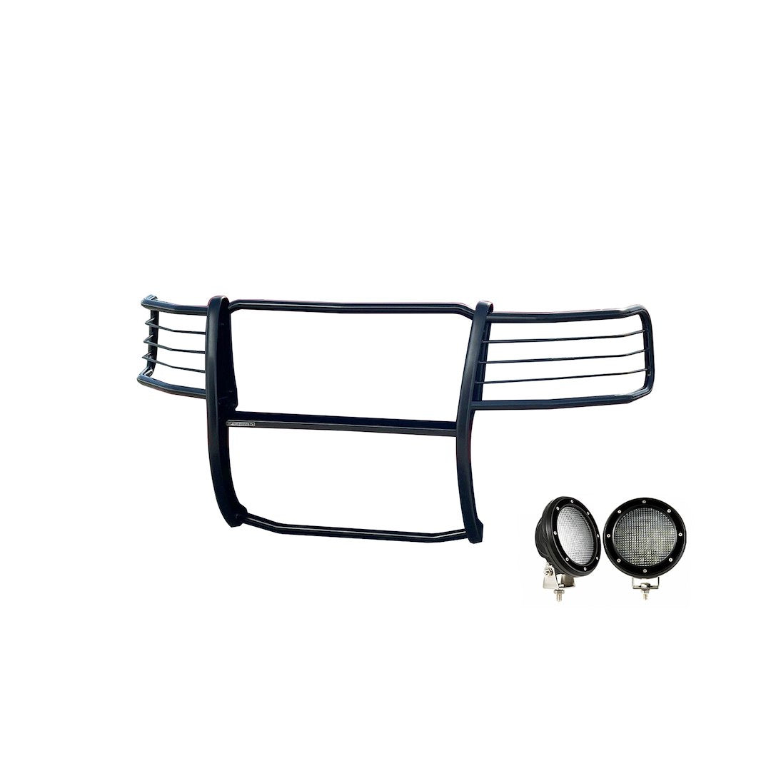 Product of Black Horse Offroad 17FP28MA-PLFB Grille Guard  