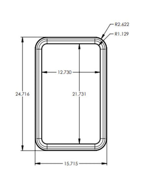Lippert Components 711862 Entry Door Window Frame||711862_1.Jpg||86||m6v711862||1339223