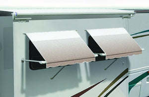 Product of Carefree RV IG045EA25 RV Window Electric/ Manual Awning , Linen Tweed Solid 