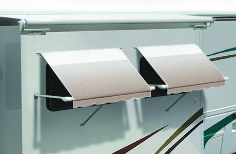 Product of Carefree RV IG045EA25 RV Window Electric/ Manual Awning , Linen Tweed Solid 