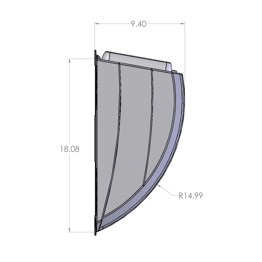 Product of Camco 40431 Dome 14 Inch X 14 Inch Vents Roof Vent Cover 