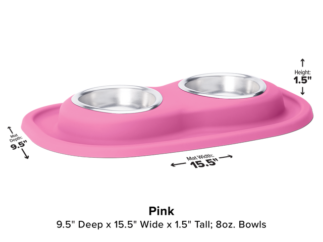 Weathertech (Usa) Dl0801pk Pet Dish||petcomfort_Dl0801_Pink.Png||85||w24dl0801pk||1505718