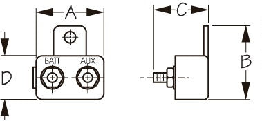 Product of Sea Dog 420843-1 Marine Circuit Breaker
