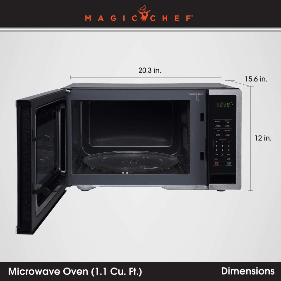 Magic Chef Mc110mst Microwave Oven||mgcmc110mst_2.Jpg||87||mgcmc110mst||1665281