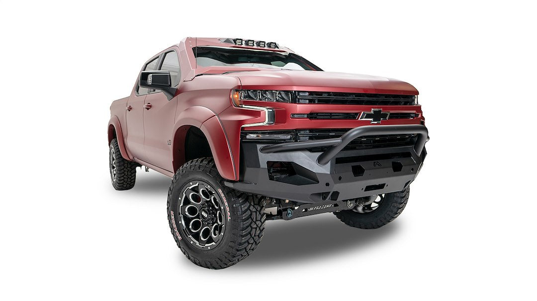 Product of Fab Fours CS19-X4052-1 Matrix Series Steel Powder Coated Bumper 