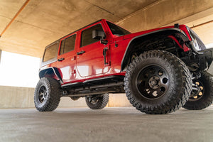 Product of DV8 Offroad SRJK-08 OE Plus Nerf Bar With Surface Steps 