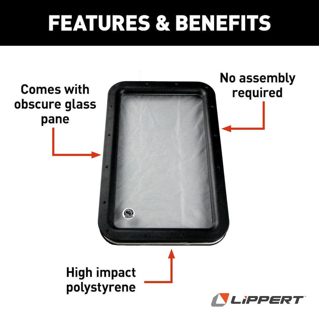 Lippert Components 363370 Entry Door Window Frame||363370_2.Jpg||87||m6v363370||1194494