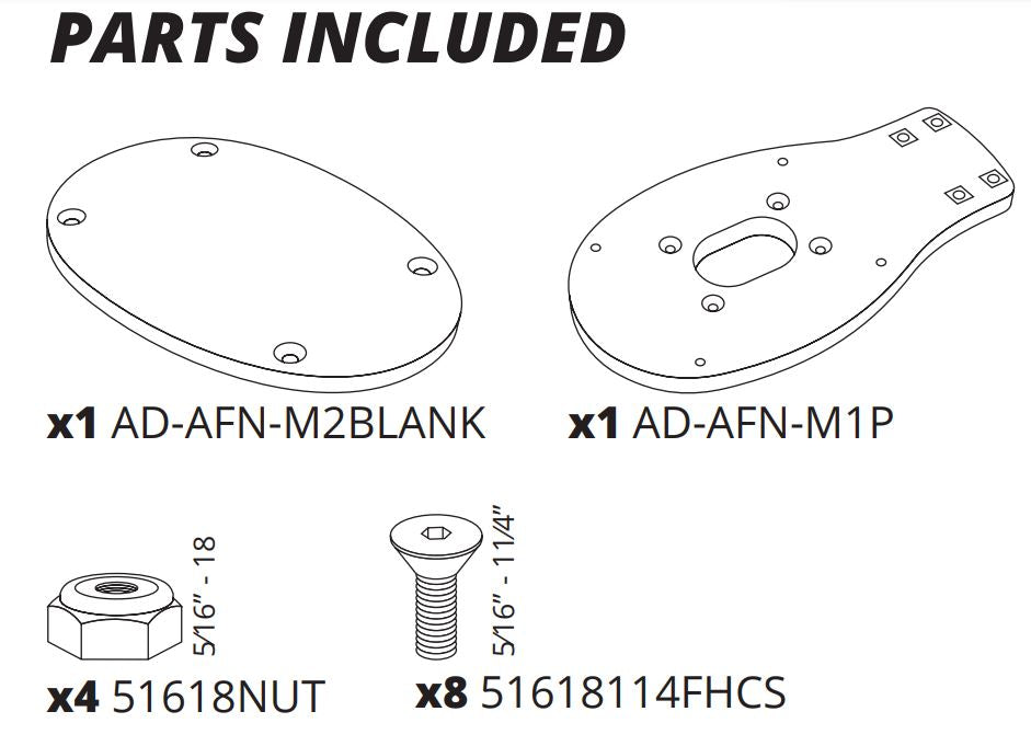 Seaview Ada-Blank Spotlight Mount||ada-Blank_1.Jpg||86||svwadablank||1512305