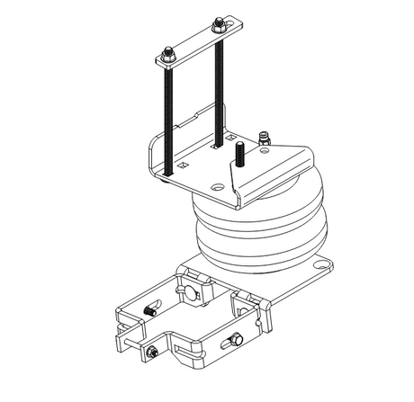 Product of Firestone Industrial 2627 Helper Spring Kit