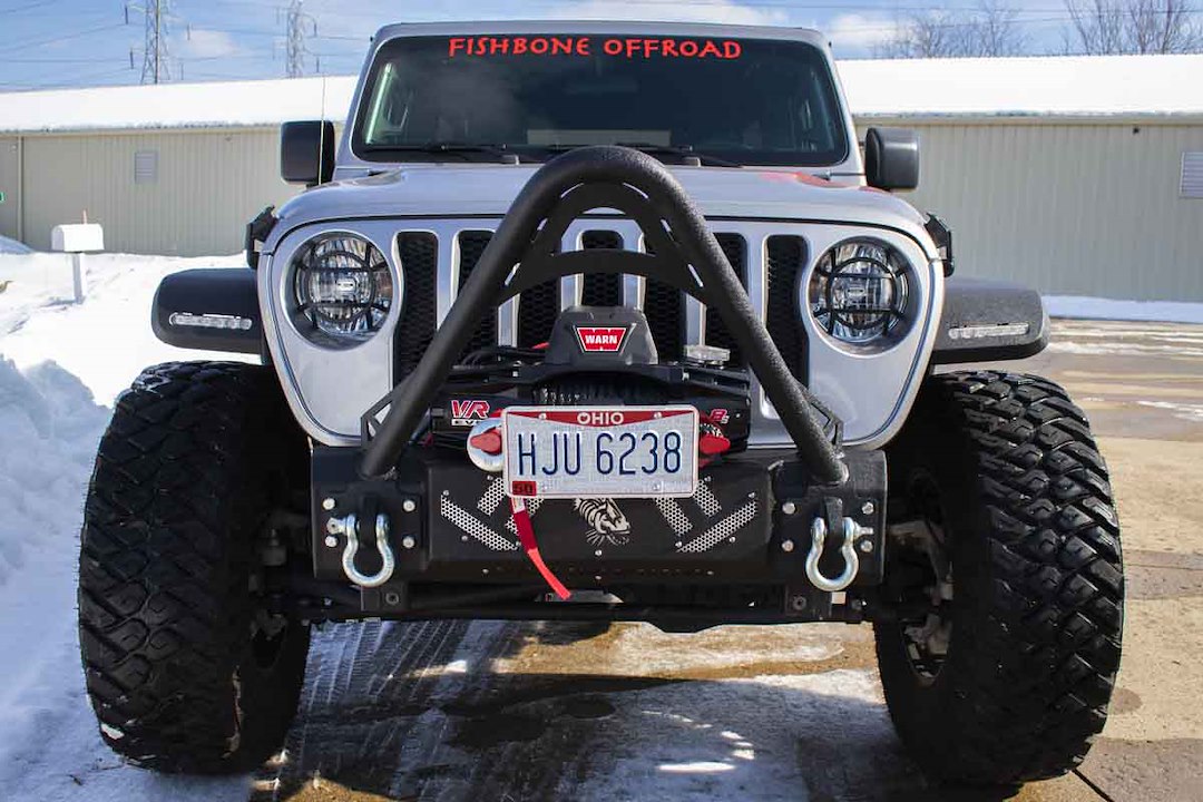 Product of Fishbone Offroad FB22343 Bull Bar  with skid plate 