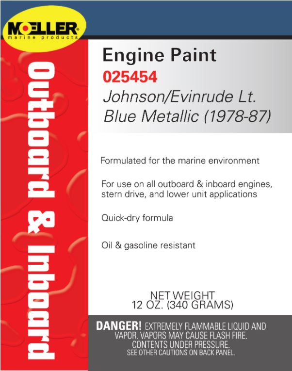 Moeller Marine Products 025454 Engine Paint||025454.Jpg||85||moe025454||1109785