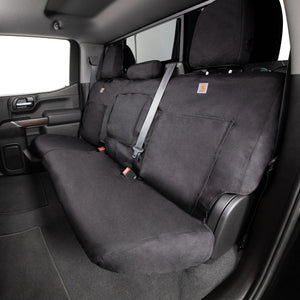 Product of Covercraft SSC8491COBK Carhartt® SeatSaver® Black 1000 Denier Nylon Seat Cover 