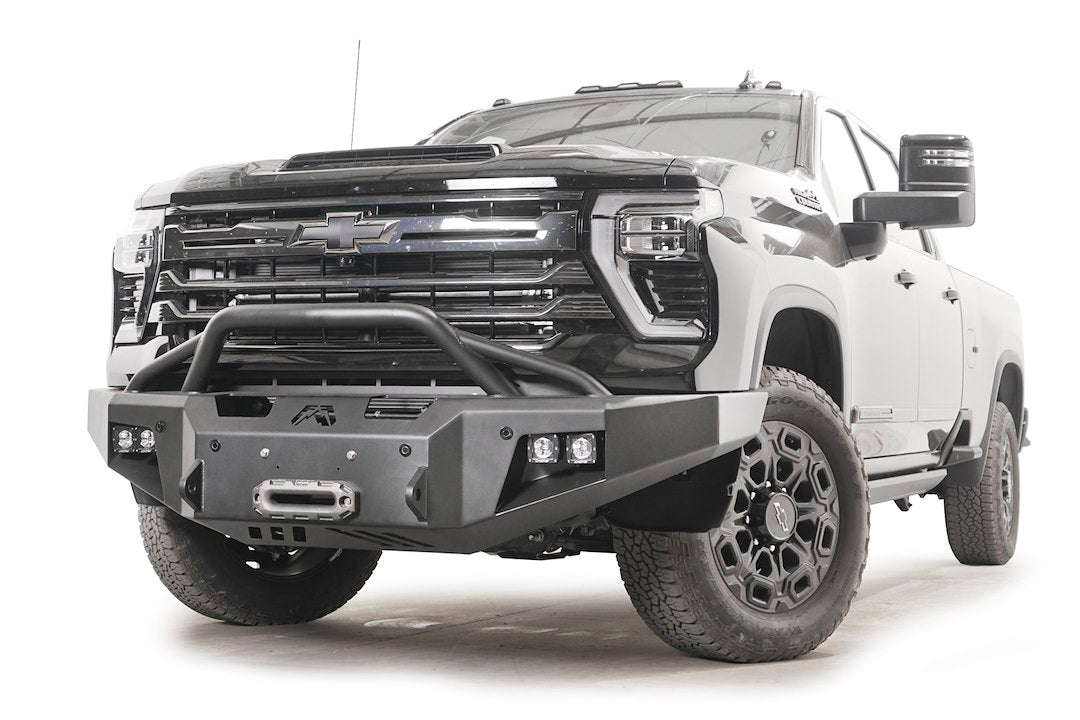 Product of Fab Fours CH24-A6152-1 Premium Steel Matte Powder Coated Bumper 