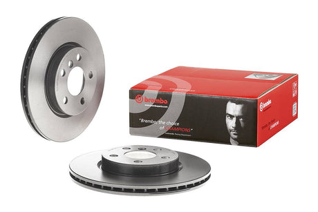 Product of Brembo 09C34911C02 Vented 1 Piece Brake Rotor 