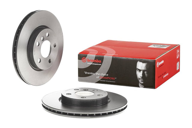 Product of Brembo 09C34911C02 Vented 1 Piece Brake Rotor 
