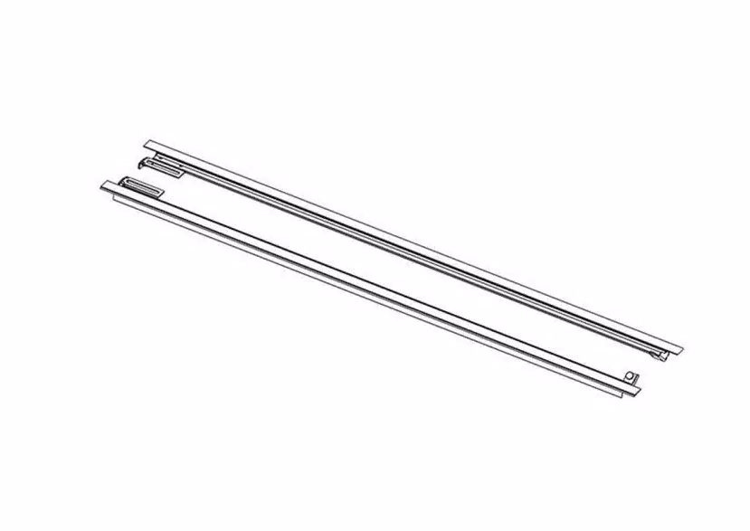 Product of Bak Industries Rails-448329 Tonneau Cover Rail