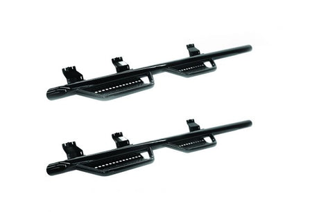 Product of Ranch Hand RSC19HC1B41 Black Powder Coated Round Bent Nerf Bar - Truck Wheel To Wheel 