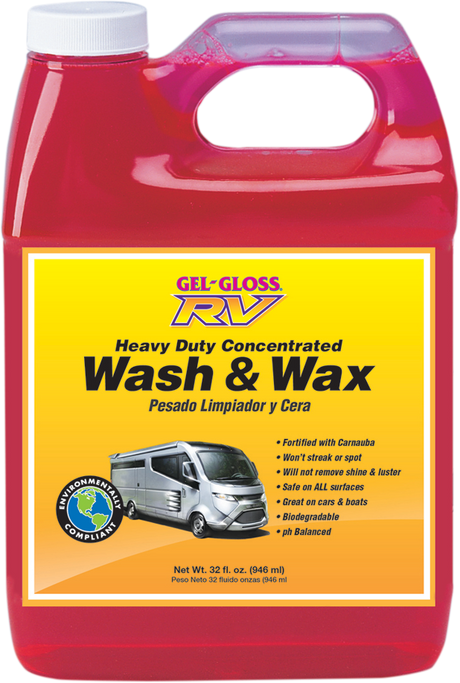 Product of Tr Industry/ Gel Gloss Ww-32.B Car Wash And Wax