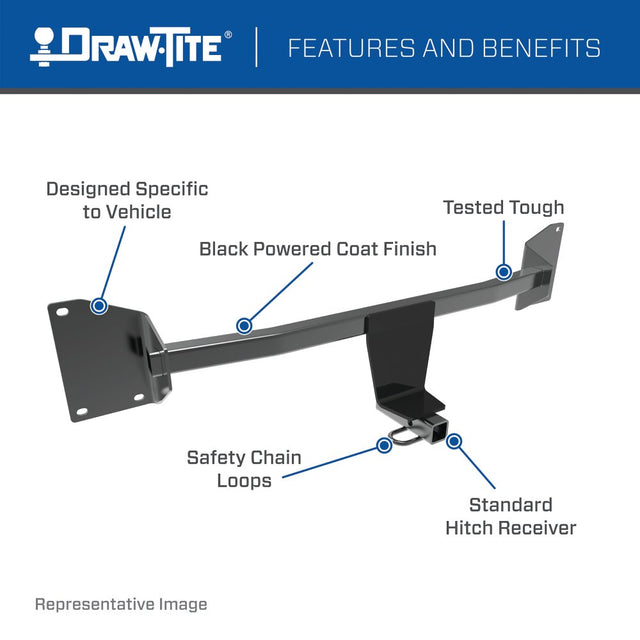 Product of Draw-Tite 24933 Class I Trailer Hitch Rear w/ 1-1/4 Inch Receiver 