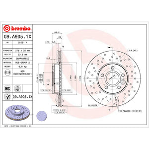 Brembo 09.A905.1x Brake Rotor||09.A905.1x_Drw.Jpg||86||brm09a9051x||1754868