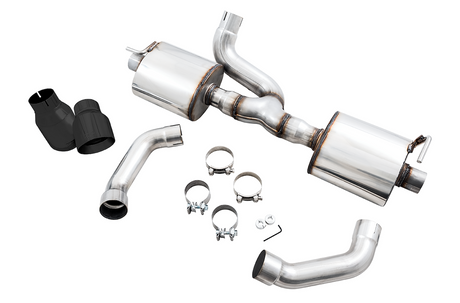 Product of AWE Tuning 3015-33003 Tread Edition Axle-Back System Dual Exhaust System Kit 