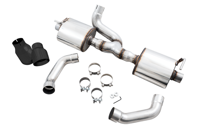 Product of AWE Tuning 3015-33003 Tread Edition Axle-Back System Dual Exhaust System Kit 